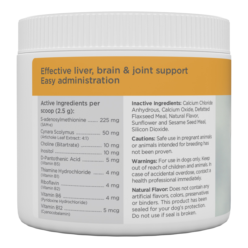 List of ingredients