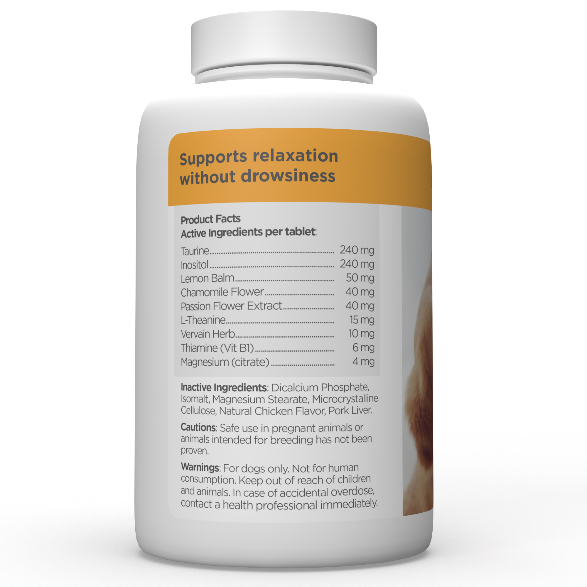 maxxicalm list of ingredients