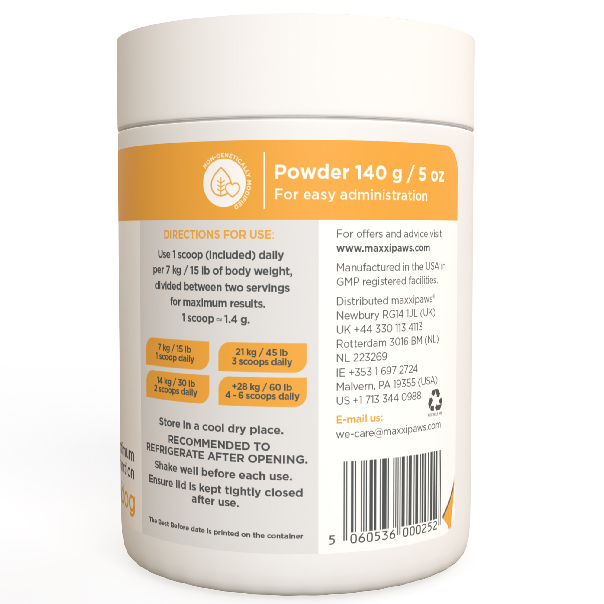 maxxiscoot anal gland and scoot supplement for dogs directions for use
