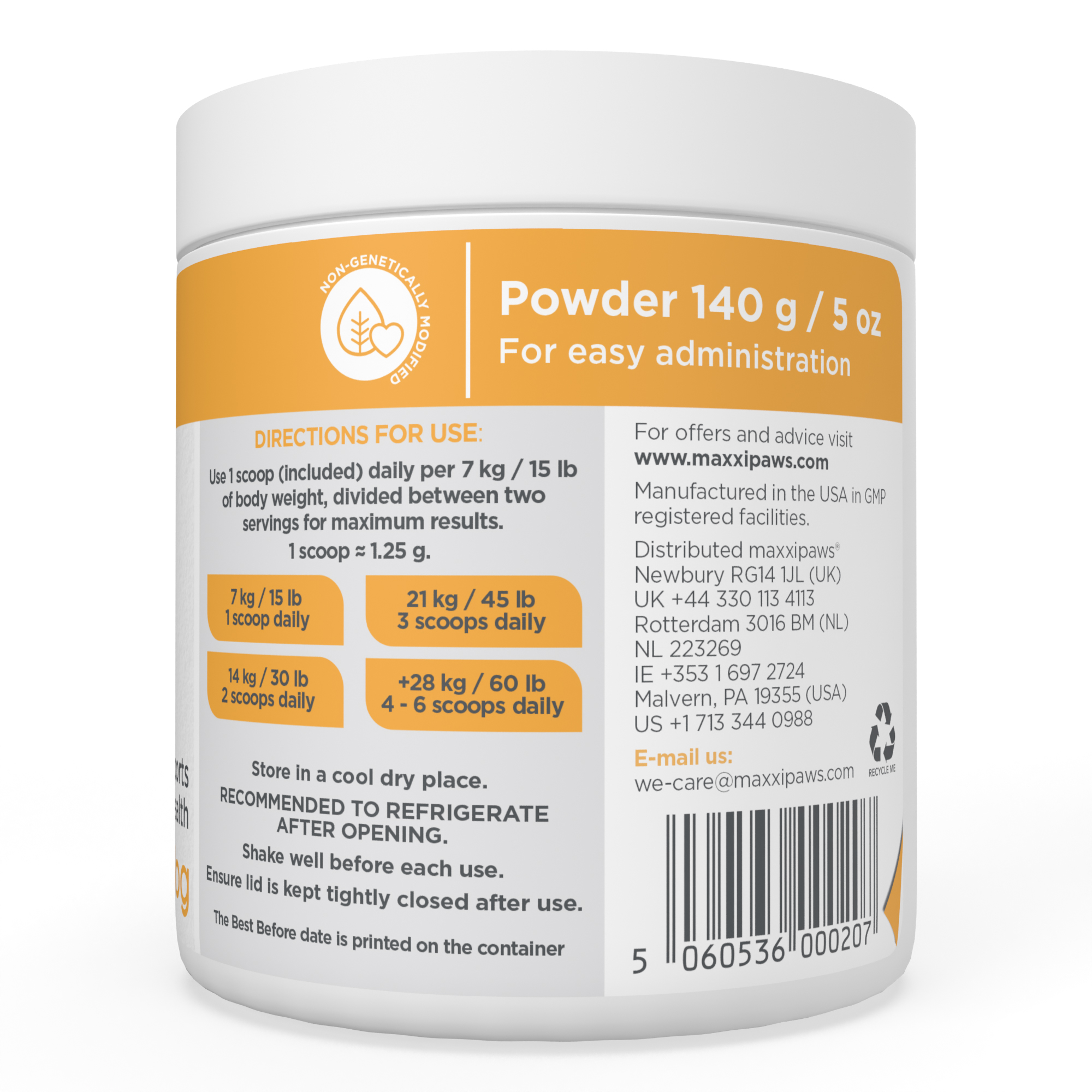 maxxidental advanced dental support for dogs directions for use