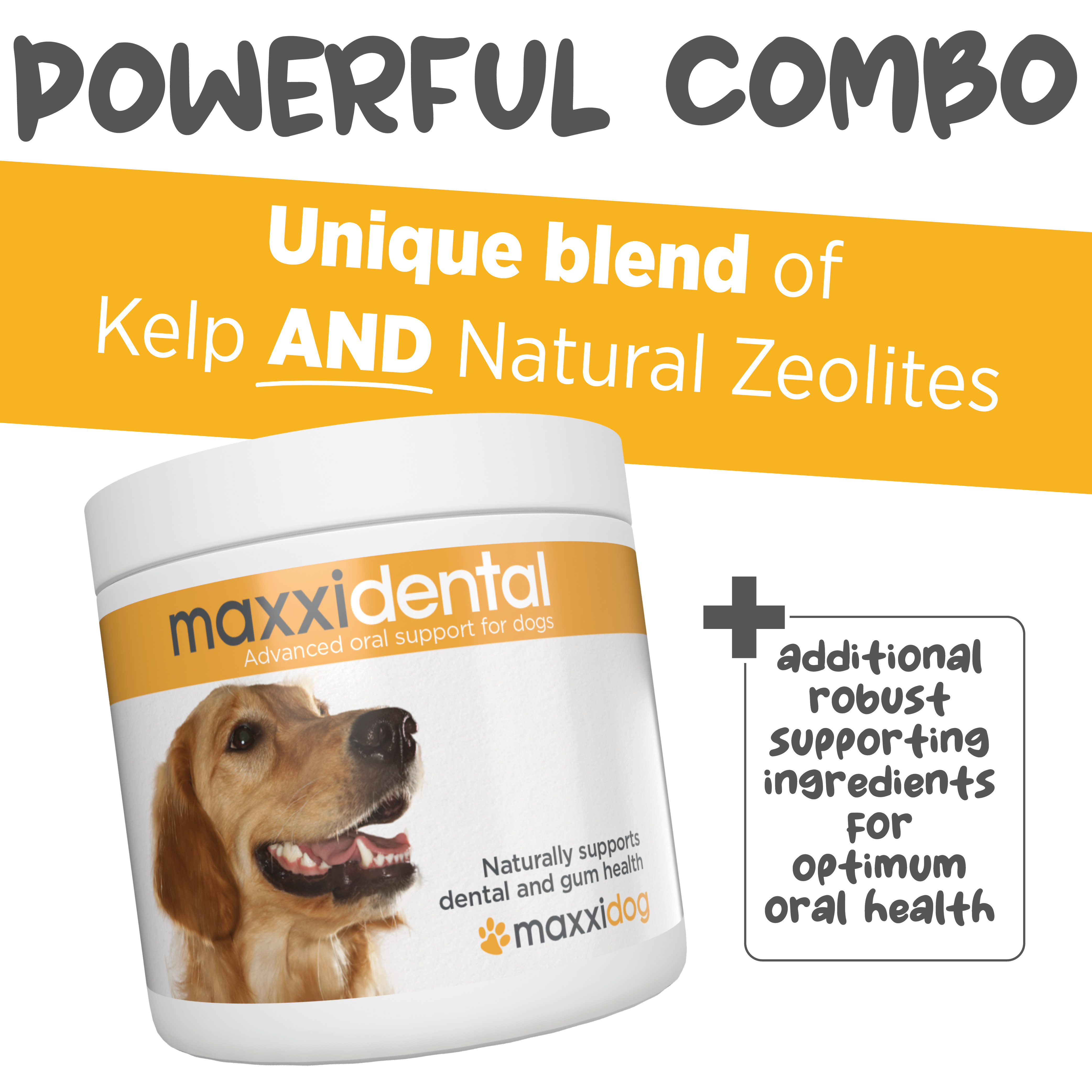 maxxidental powerful dental ingredients for dogs