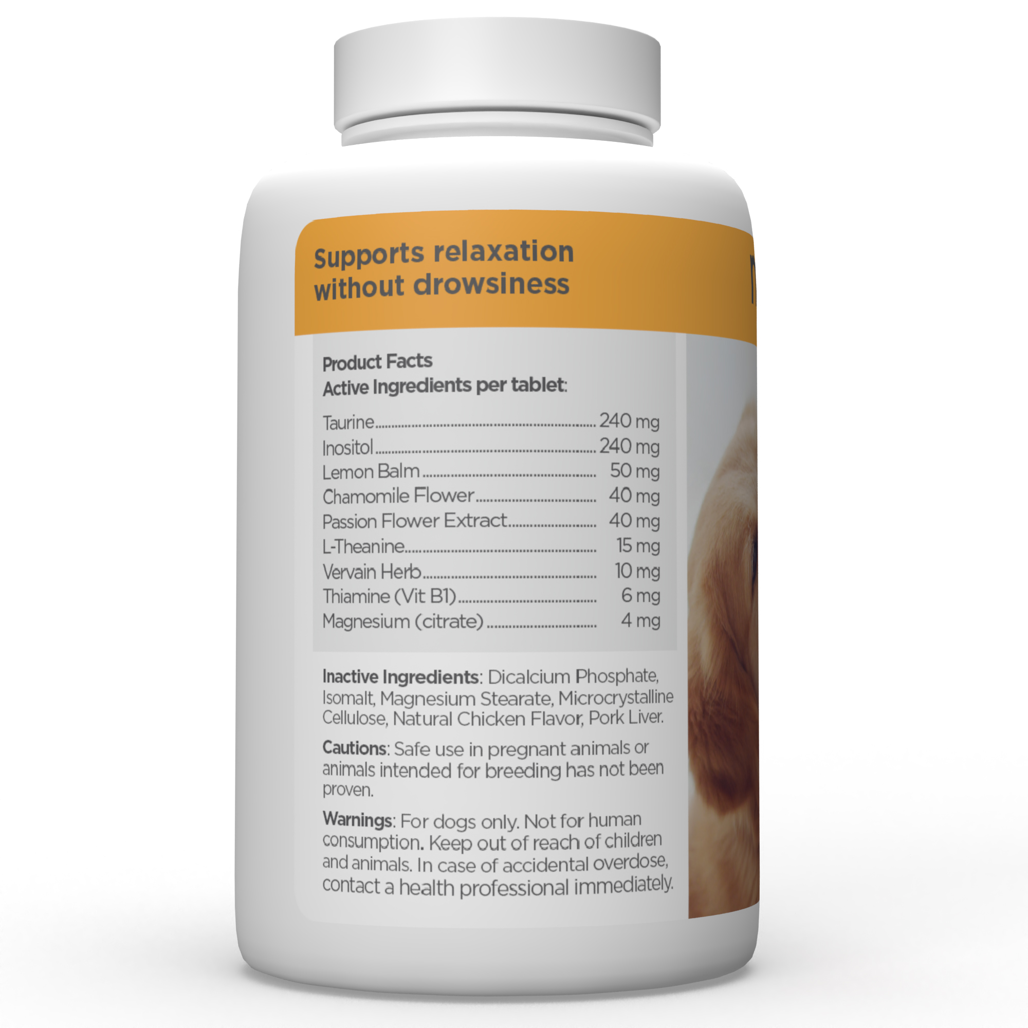 maxxicalm list of ingredients